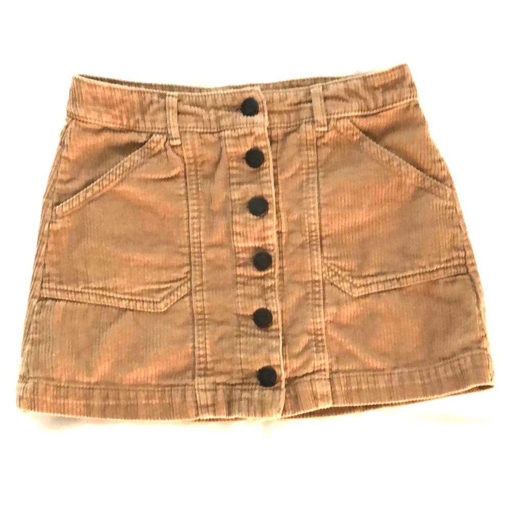 GAP Tan Mini Skirt